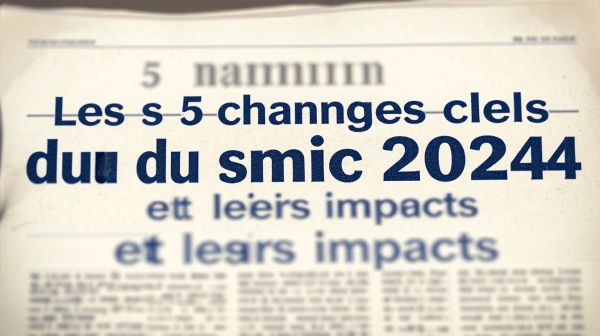 Les 5 changements clés du smic 2024 et leurs impacts